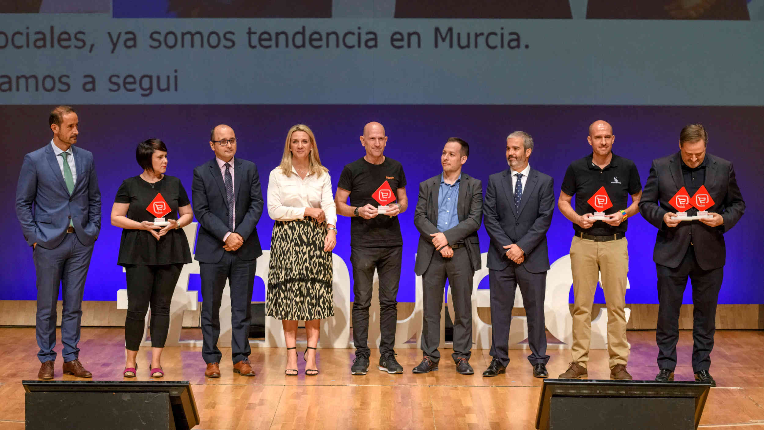 Ganadores de los IV Premios Cecarm de Comercio Electrnico