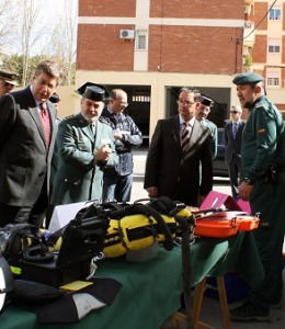 Los guardias civiles aprenden a prevenir riesgos con las nuevas tecnologas 