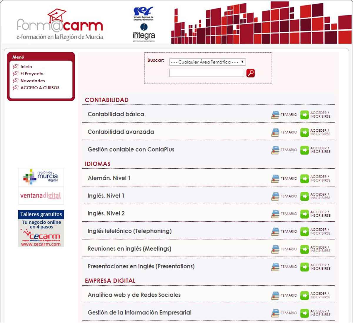Web Formacarm