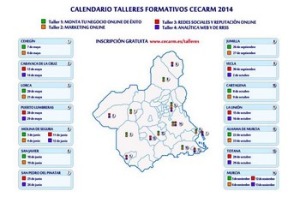 Calendario Talleres Formativos Cecarm 2014