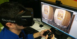La reconstruccin de la Catedral Vieja de Cartagena vista a travs de unas gafas de realidad virtual