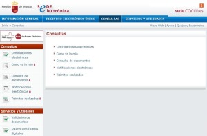 Sistema 'Portafirmas-CARM'