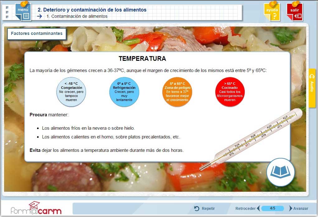 Form@carm ampla su oferta formativa con un curso de manipulador de alimentos