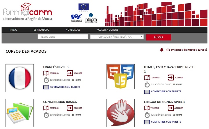 Nuevo curso de franc�s Formacarm