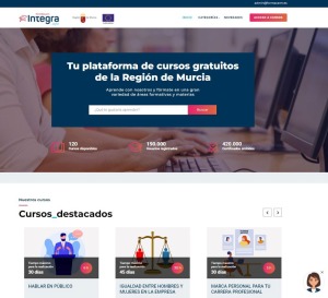 La plataforma de cursos online form@carm estrena nuevo diseo web e incorpora un asistente virtual