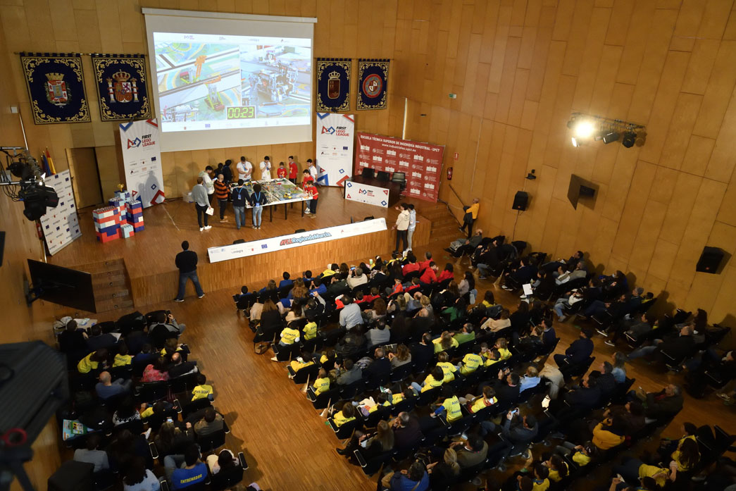 Un momento de la FIRST LEGO League