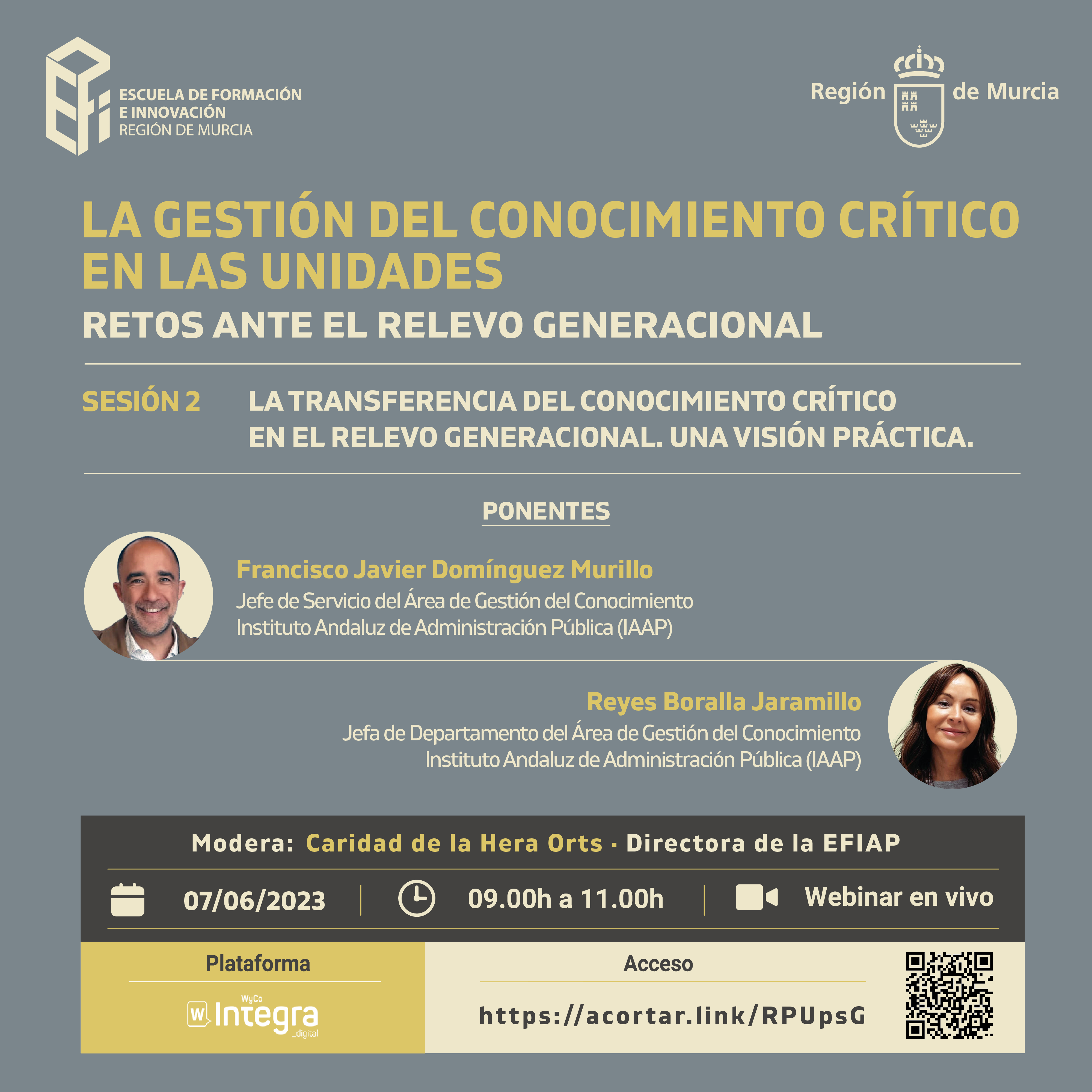 La transferencia del conocimiento crtico en el relevo generacional.