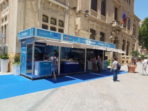 Stand de la Fundacin Integra Digital en la ICITY International Summit Murcia-2023