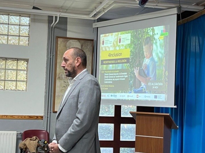 Pedro Mondéjar en la presentación del programa DGMAkers 4Inclusion