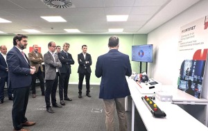 Inauguracin de las nuevas oficinas de la empresa estadounidense Fortinet en Murcia