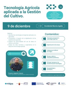 Jornada formativa: Tecnologas agrcola aplicada a la gestin del cultivo