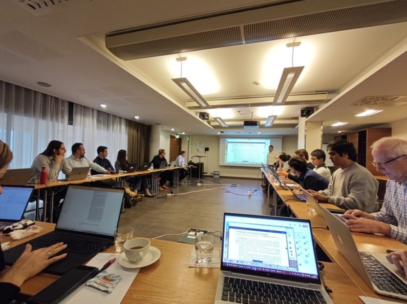 Una de las reuniones de trabajo del proyecto 'Resilmesh', celebrada el pasado mes de octubre en Finlandia.