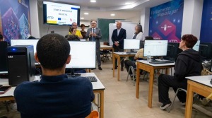 Visita al aula de formaci�n de Jes�s Abandonado