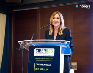 La consejera de Econom�a, Hacienda, Portavoc�a, Fondos Europeos y Transformaci�n Digital, Marisa L�pez Arag�n, durante la presentaci�n del programa.